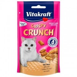Vitakraft cat crispy crunch con malta 50 gr
