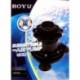 Boyu bomba burbujas media + luz py-2 8w 200l/h