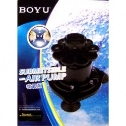 Boyu bomba burbujas media + luz py-2 8w 200l/h