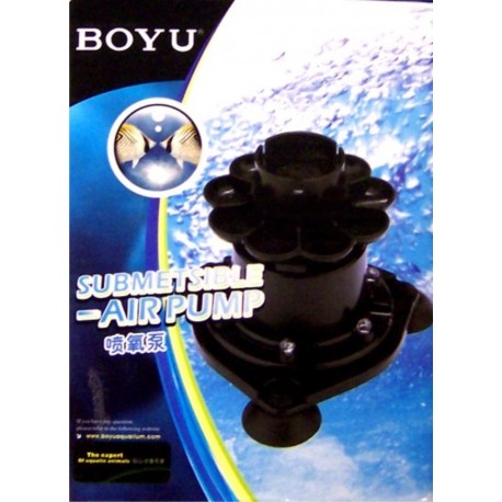 Boyu bomba burbujas media + luz py-2 8w 200l/h