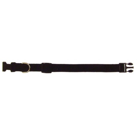 Collar nylon reg.negro 3.0x29-55cm arppe