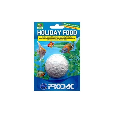 Alimento vacaciones 15d 1blq.blist prodac 20gr