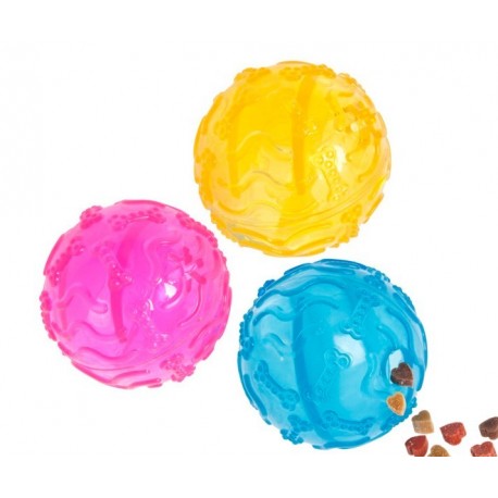 Pelota premio transparente 8cm
