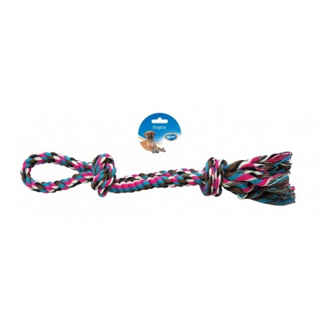 Hueso algodon doble 2 nudos 50cm