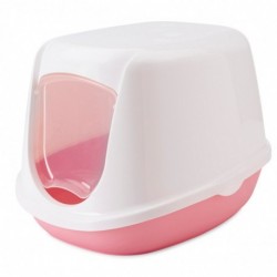 Gatera  44.5x35.5x32cm duchesse blanca-rosa