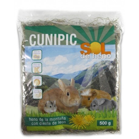 Cunipic heno con diente de leon 500gr