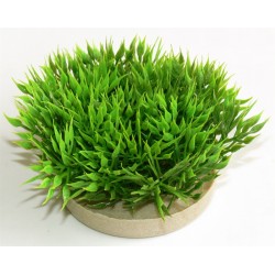 Planta plastico cesped 7cm green moss sydeco