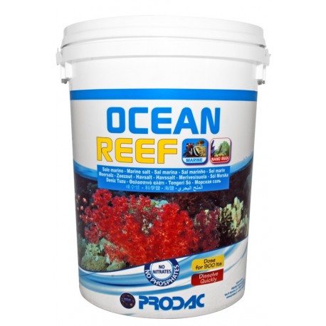 Sal ocean reef 30kg 900l +calcio prodac