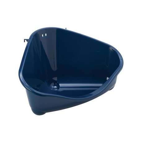 Toilet esquina roedor Moderna M azul 35x24x19cm