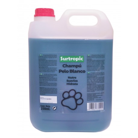 Surtropic champu pelo blanco 5l