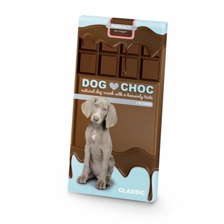 Tableta chocolate dog choc classic 100gr