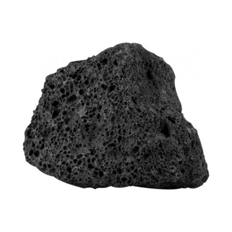Roca natural lava negra precio/kilo