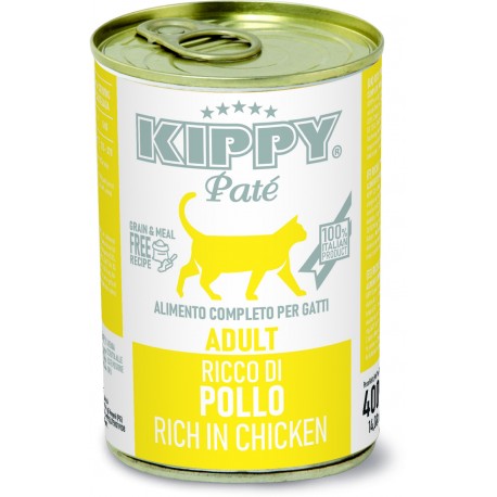 Kippy cat pate 400gr pollo lata
