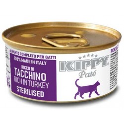 Kippy cat pate pavo lata 85gr (gatos esterilizados)