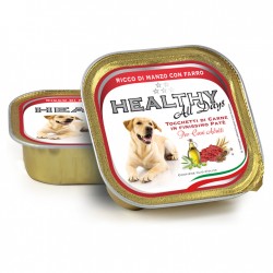 Healthy dog paté buey-espelta 300gr