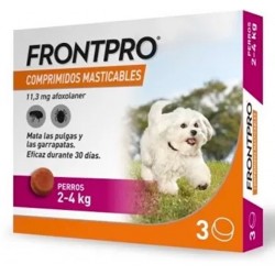 Frontpro 2-4kg antiparasitario masticable (3)