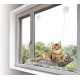 Hamaca gatos para ventana 55x32cm