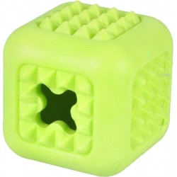 Juguete espuma sabor menta cubo 6.7cm