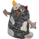 Peluche gato gris 21cm