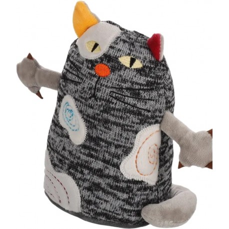 Peluche gato gris 21cm