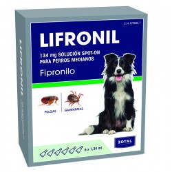 Pipeta Lifronil perro 10-20kg. fipronilo  zotal