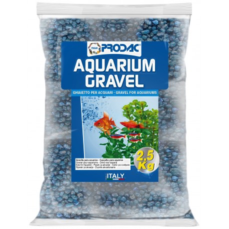 Grava color  2.5k 2-3mm  azul