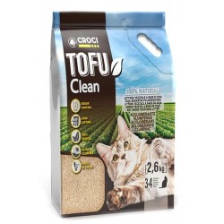 Arena gato vegetal soja 2,6kg Croci