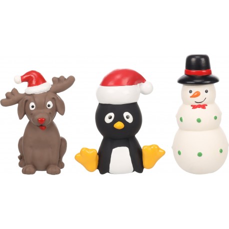 Navidad juguete latex surtidos 12-14cm