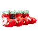 Navidad calcetÍn peluche 18cm