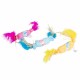 Juguete gato rollo 12cm con plumas