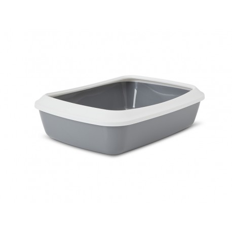 Bandeja con marco 50x37x13.5 iriz gris savic