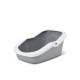 Bandeja con marco 56x39x27.5 Aseo gris