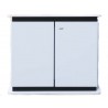 Mesa madera 80x37x70cm hgt-800 blanca