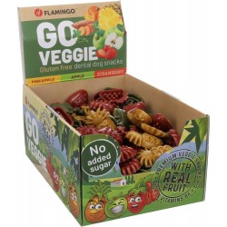Golosina veggie fresa/manzana/piña (150 unidades) 2.25kg
