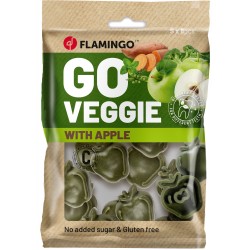 Golosina veggie manzana (8 unidades) 120gr