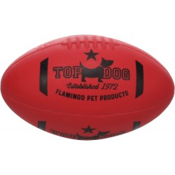 Pelota rugby downa 15cm roja flamingo