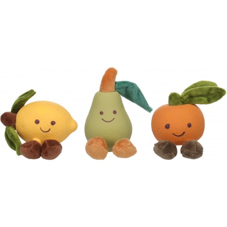 Juguete latex frutas citricas 11cm