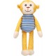 Peluche mono amarillo 39cm