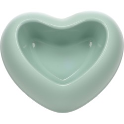 Comedero corazón verde 250ml