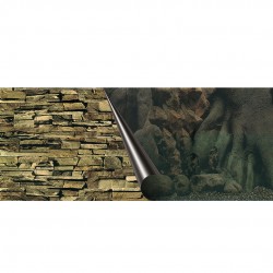 Lamina fondo doble piedras/raices 120x50cm