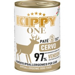 Lata Kippy dog pate hipoalergénico 400gr ciervo