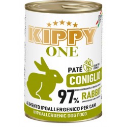 Lata Kippy dog pate hipoalergénico 400gr conejo