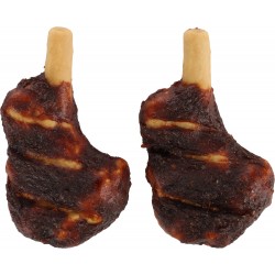 Chuleta de piel con pollo y cordero 40gr (2)