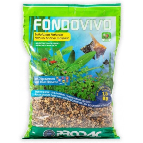Prodac fondovivo 1.8L 1.5kg sustrato arcilla