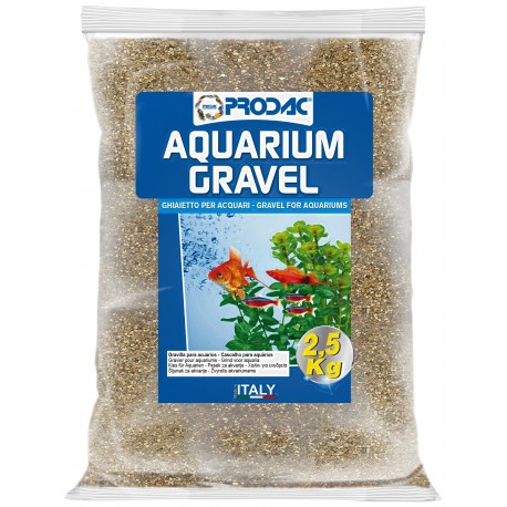 Grava natural mostaza 2.5kg 1-4mm Prodac