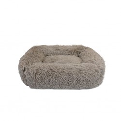 Cuna antiestres rectangular beige 52x38cm