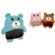 Peluche oso 22x20cm con sonido
