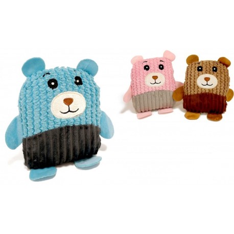 Peluche oso 22x20cm con sonido
