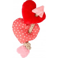 Cuerda flecha corazones 28cm