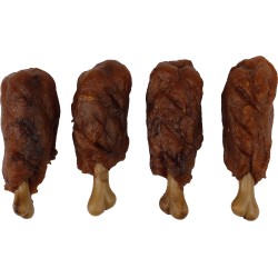 Golosina muslo con pollo 100 unidades  (2kg)